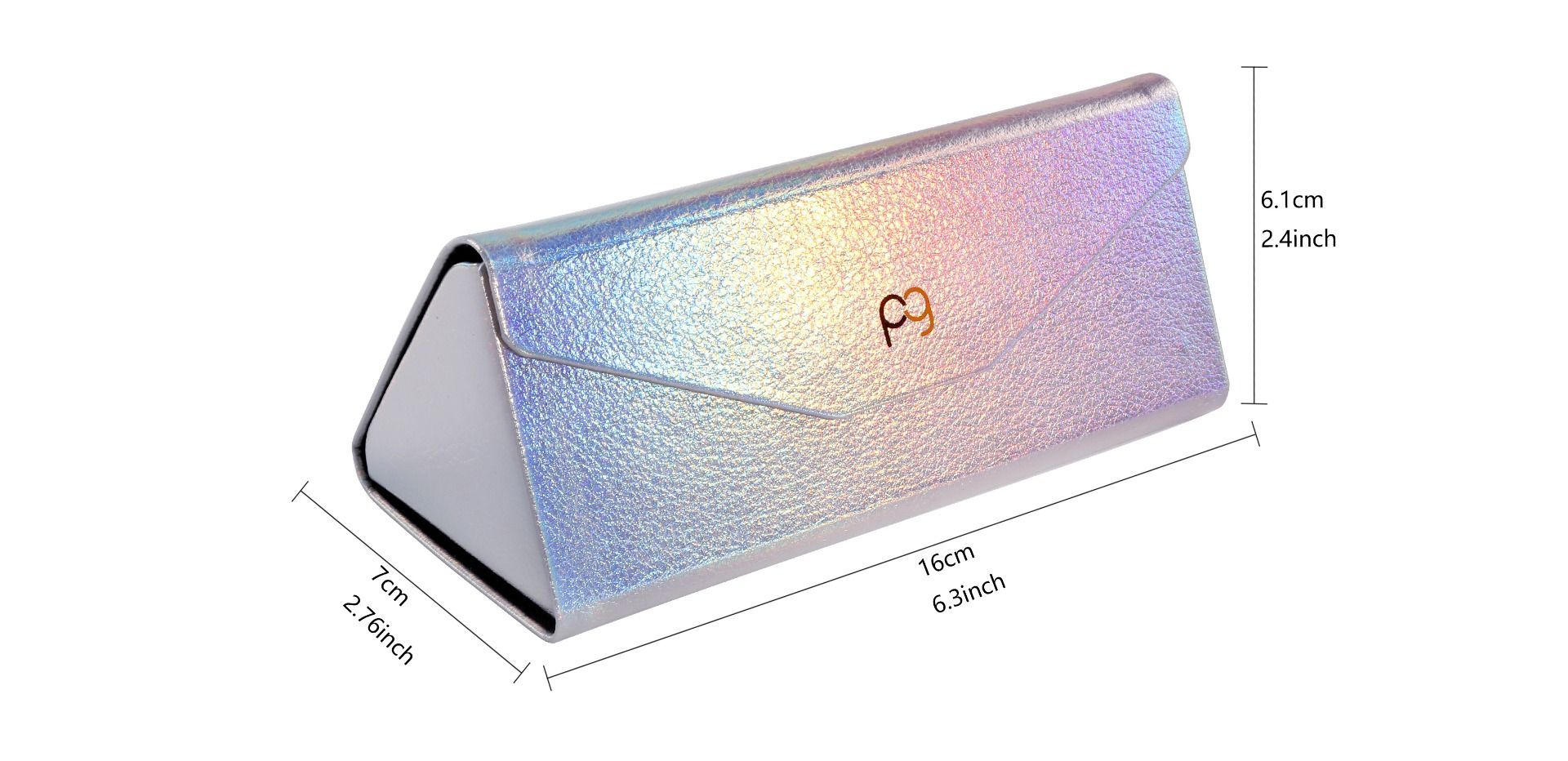 Tri-fold Glasses Case