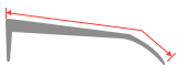 Temple Length Icon